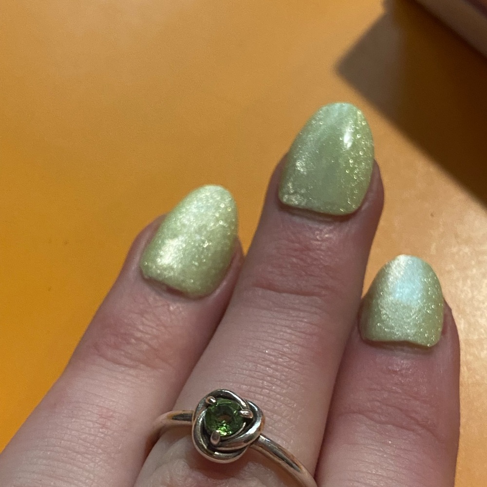 pandora august birth stone ring - Picture 4 of 4
